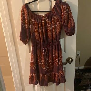 Off shoulder boutique dress